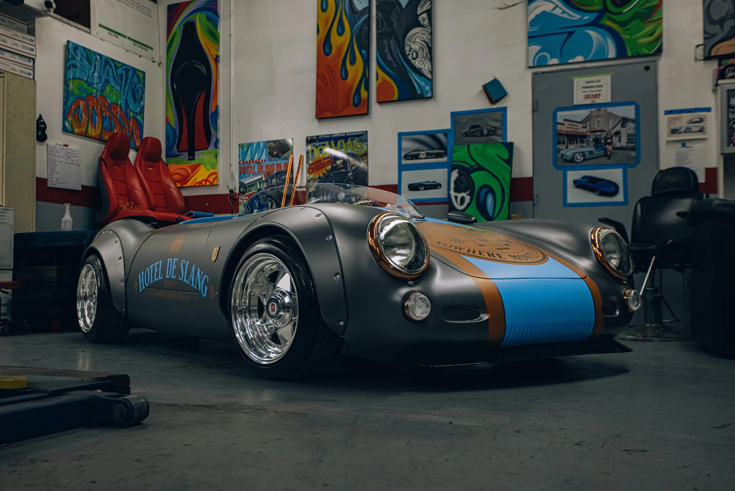 1955 Porsche 550 SPYDER Widebody — S-KLUB LA